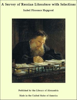 Book cover of A Survey of Russian Literature with Selections
