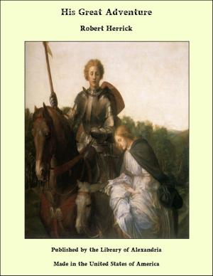 Cover of the book His Great Adventure by Honore de Balzac