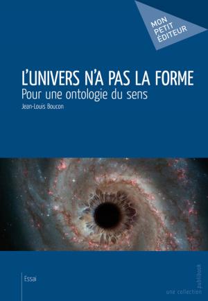 Cover of the book L'Univers n'a pas la forme by Dennis Deruelle, MD