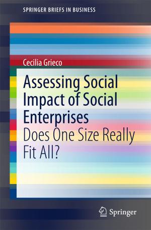 Cover of the book Assessing Social Impact of Social Enterprises by VC Edwards
