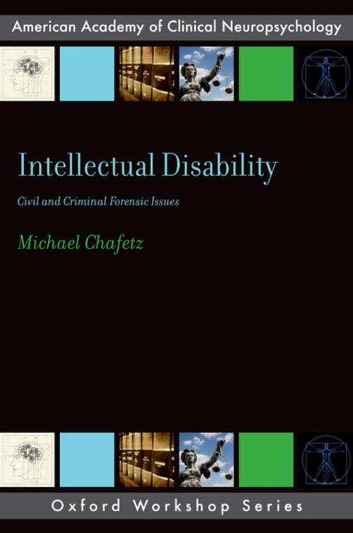 Cover of the book Intellectual Disability by Michael Chafetz, Oxford University Press