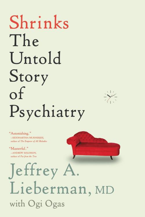 Cover of the book Shrinks by Jeffrey A. Lieberman, Little, Brown and Company