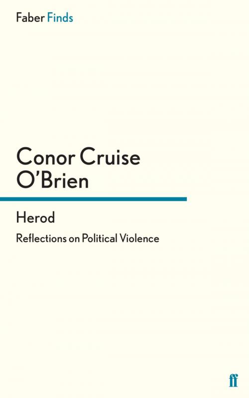 Cover of the book Herod by Conor Cruise O'Brien, Faber & Faber