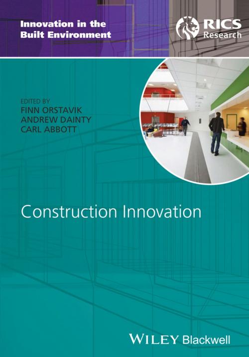 Cover of the book Construction Innovation by , Wiley