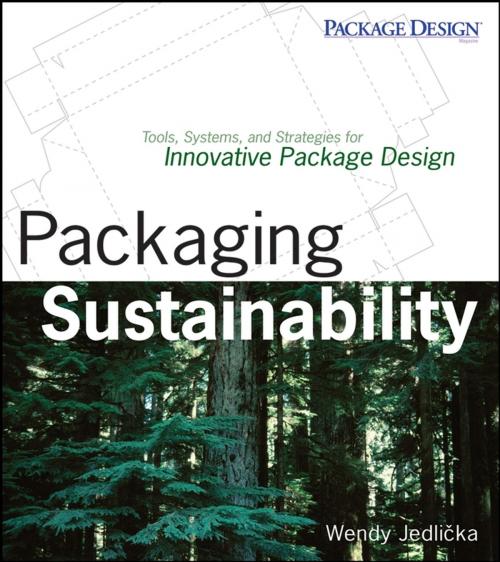 Cover of the book Packaging Sustainability by Wendy Jedlicka, Wiley