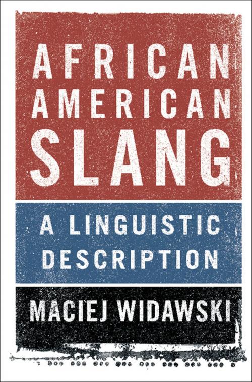 Cover of the book African American Slang by Maciej Widawski, Cambridge University Press