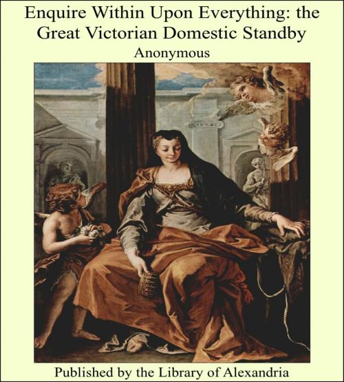 Cover of the book Enquire Within Upon Everything: the Great Victorian Domestic Standby by Anonymous, Library of Alexandria