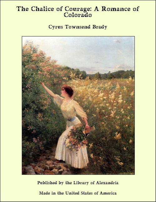 Cover of the book The Chalice of Courage: A Romance of Colorado by Cyrus Townsend Brady, Library of Alexandria