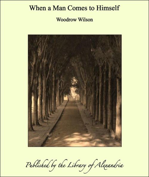 Cover of the book When a Man Comes to Himself by Woodrow Wilson, Library of Alexandria