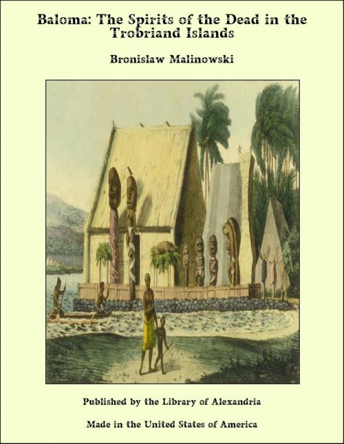 Cover of the book Baloma; the Spirits of the Dead in the Trobriand Islands by Bronislaw Malinowski, Library of Alexandria