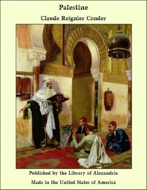 Cover of the book Palestine by Claude Reignier Conder, Library of Alexandria