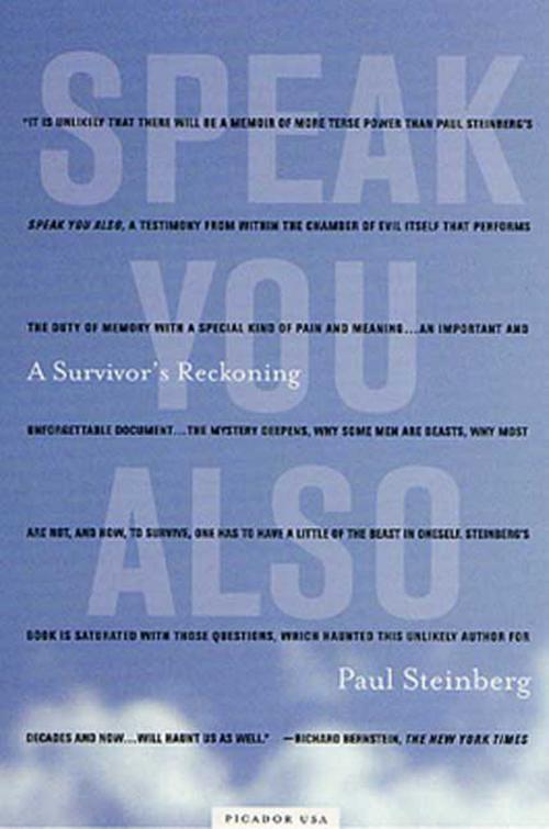 Cover of the book Speak You Also by Paul Steinberg, Henry Holt and Co.