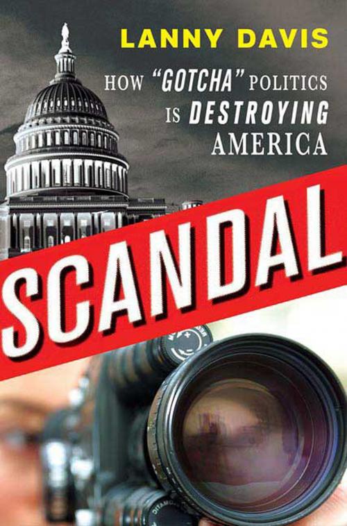 Cover of the book Scandal by Lanny Davis, St. Martin's Press