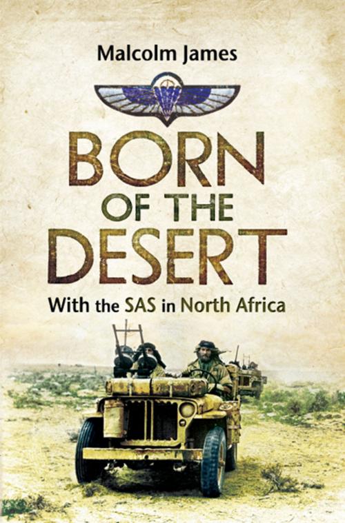 Cover of the book Born of the Desert by Malcolm James, Frontline Books