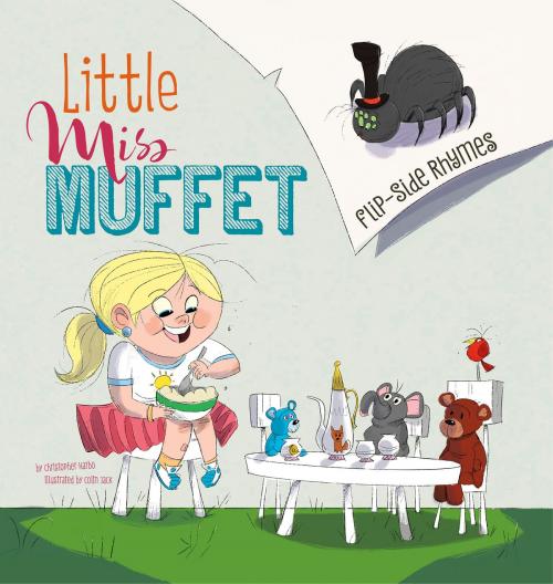 Cover of the book Little Miss Muffet Flip-Side Rhymes by Christopher Harbo, Capstone