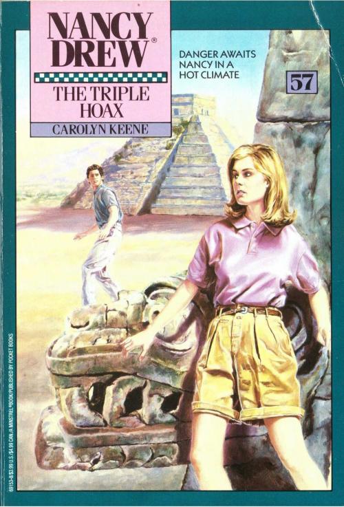 Cover of the book The Triple Hoax by Carolyn Keene, Aladdin