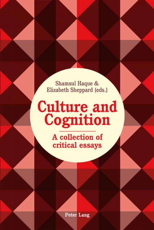 Cover of the book Culture and Cognition by , Peter Lang