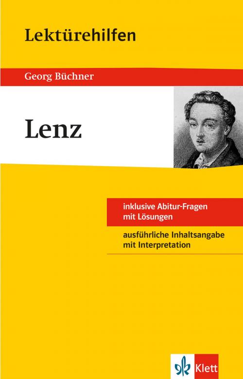 Cover of the book Klett Lektürehilfen - Georg Büchner, Lenz by Udo Müller, Klett Lerntraining