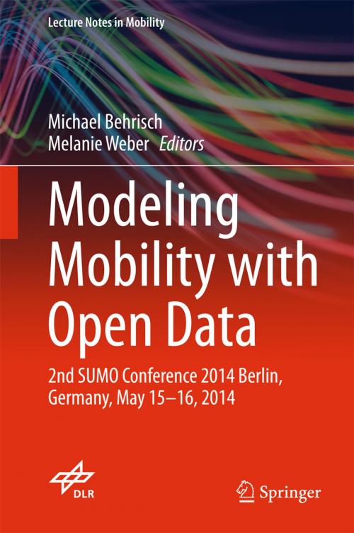 Cover of the book Modeling Mobility with Open Data by , Springer International Publishing