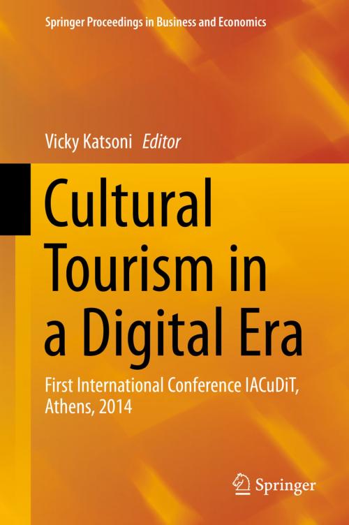 Cover of the book Cultural Tourism in a Digital Era by , Springer International Publishing