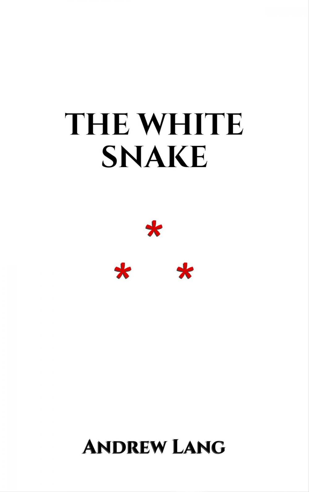 Big bigCover of The White Snake