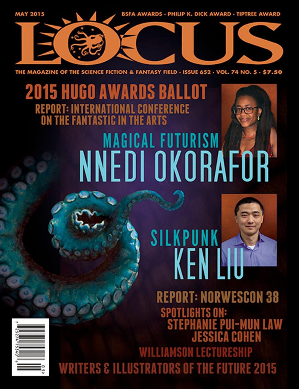 Big bigCover of Locus Magazine #652 May 2015