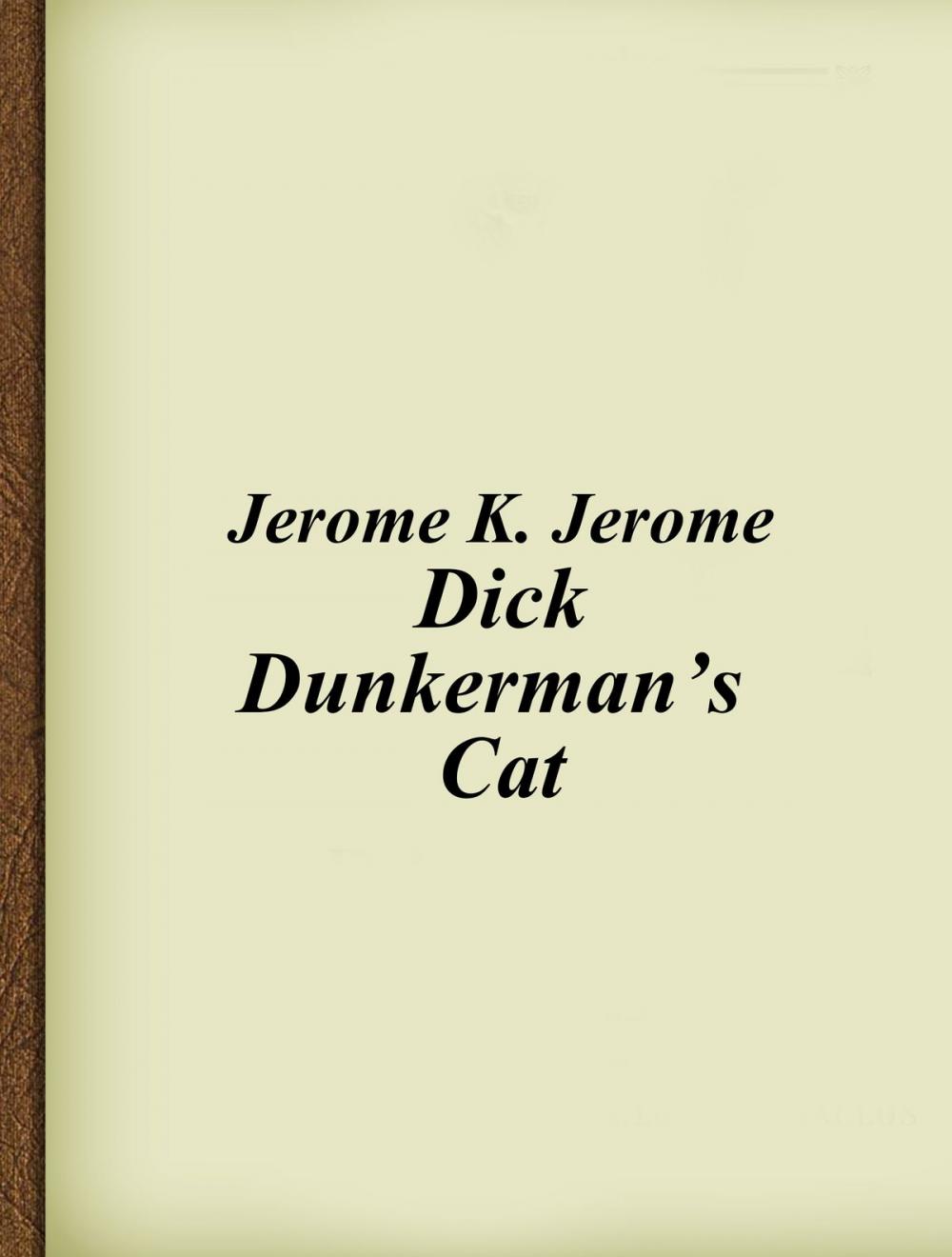 Big bigCover of Dick Dunkerman’s Cat