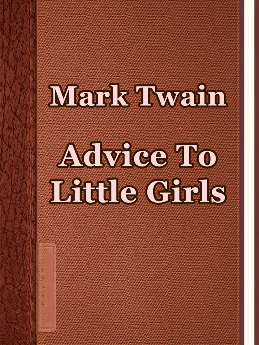 Big bigCover of Advice To Little Girls