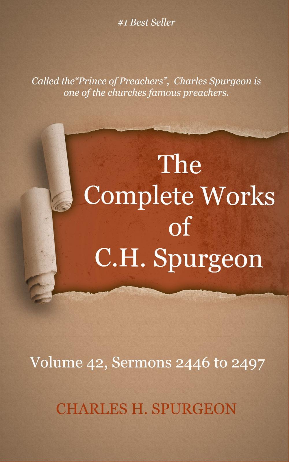 Big bigCover of The Complete Works of C. H. Spurgeon, Volume 42