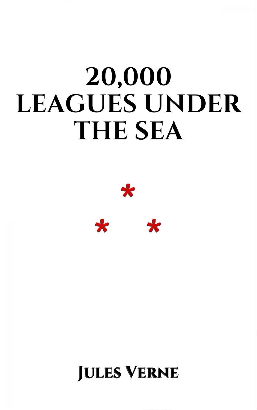 Big bigCover of 20,000 Leagues Under the Sea