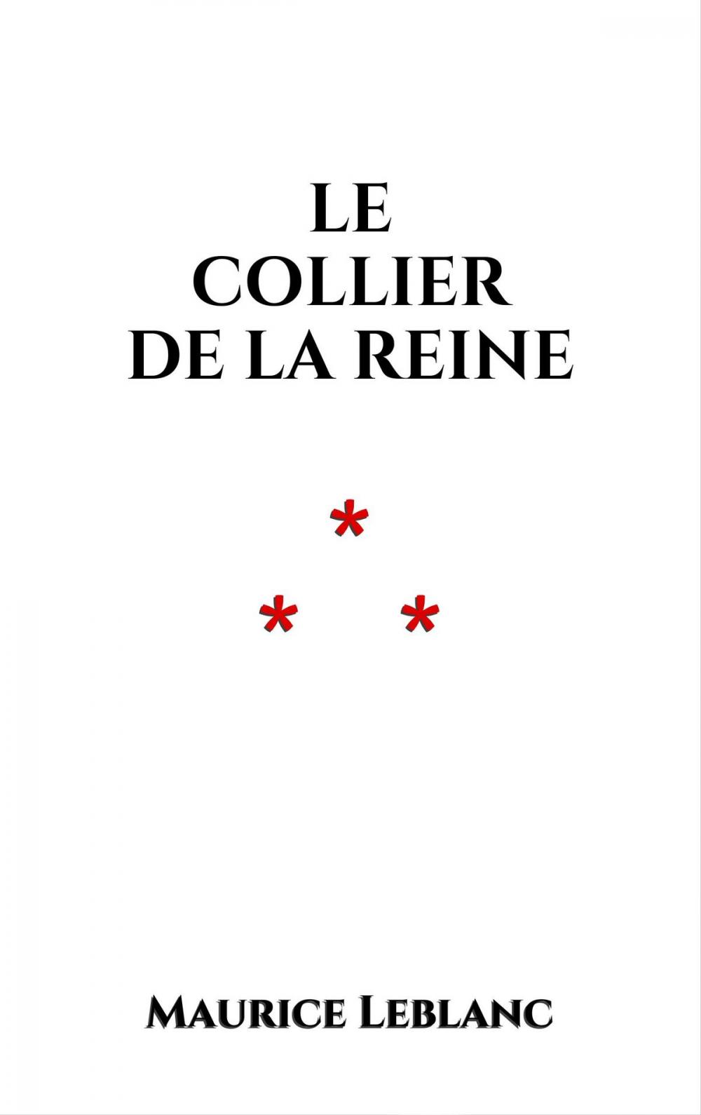 Big bigCover of Le collier de la Reine