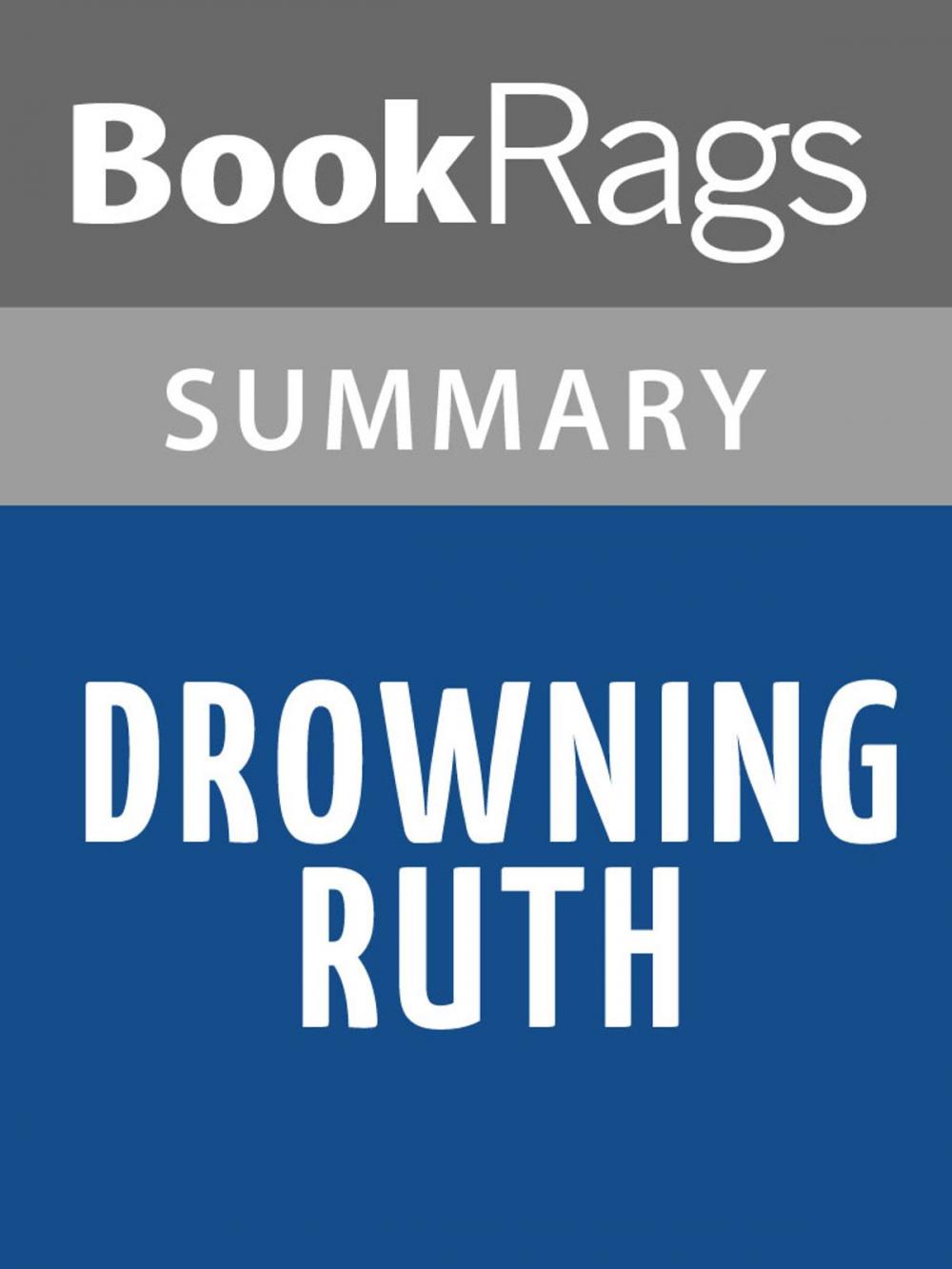 Big bigCover of Drowning Ruth by Christina Schwarz Summary & Study Guide