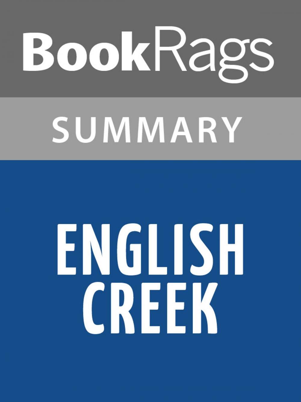 Big bigCover of English Creek by Ivan Doig Summary & Study Guide