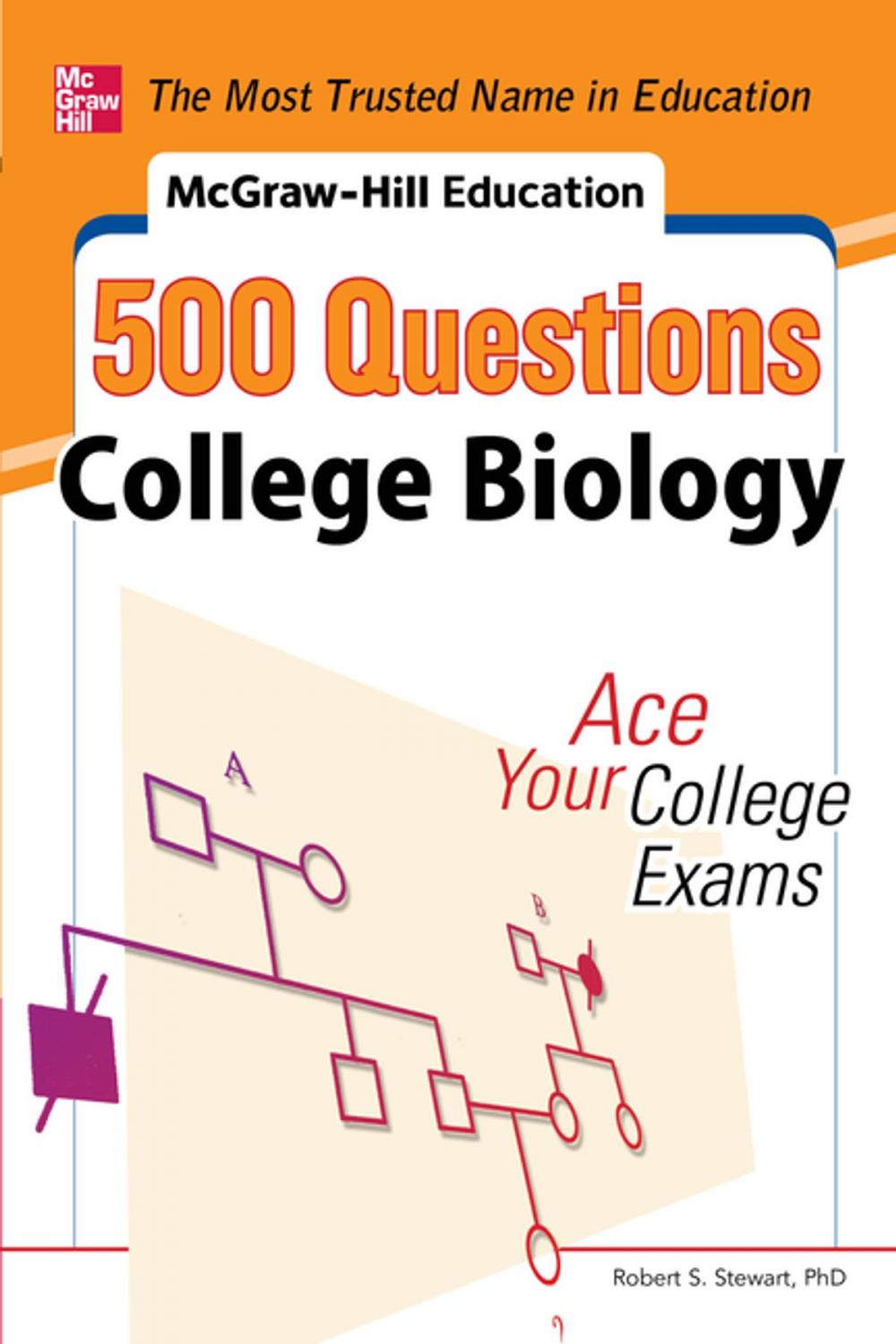 Big bigCover of McGraw-Hill Education 500 College Biology Questions: Ace Your College Exams