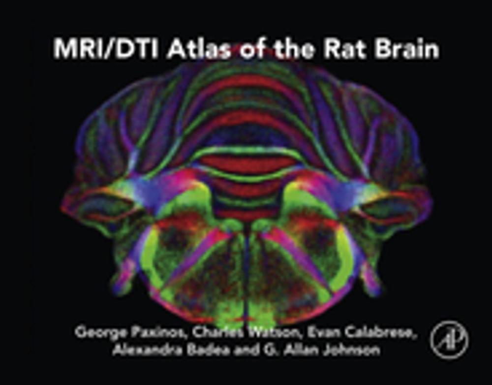 Big bigCover of MRI/DTI Atlas of the Rat Brain