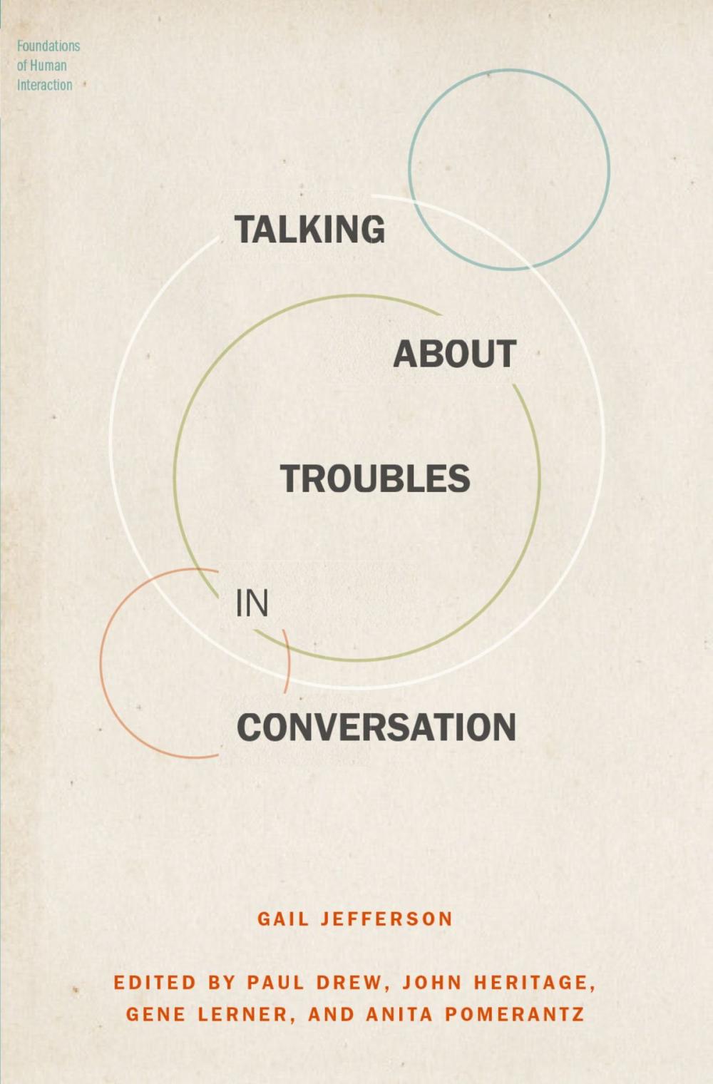 Big bigCover of Talking About Troubles in Conversation