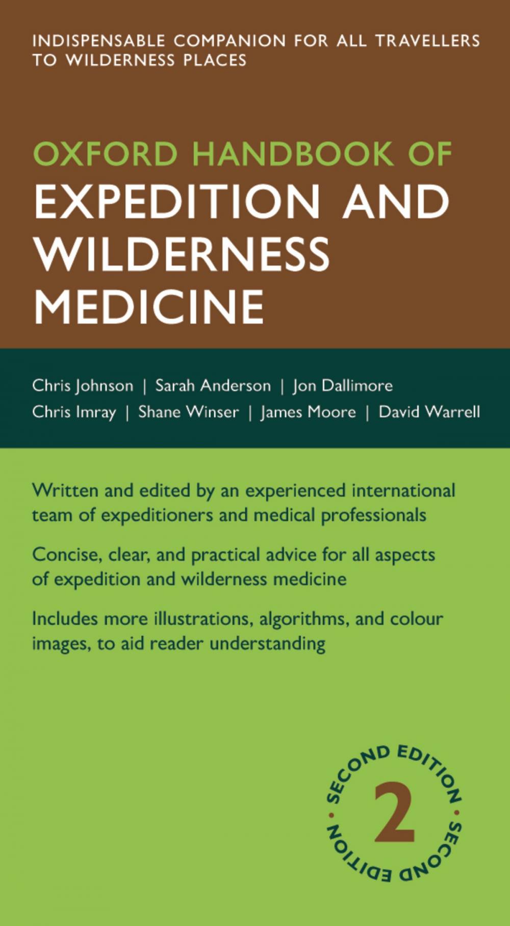 Big bigCover of Oxford Handbook of Expedition and Wilderness Medicine