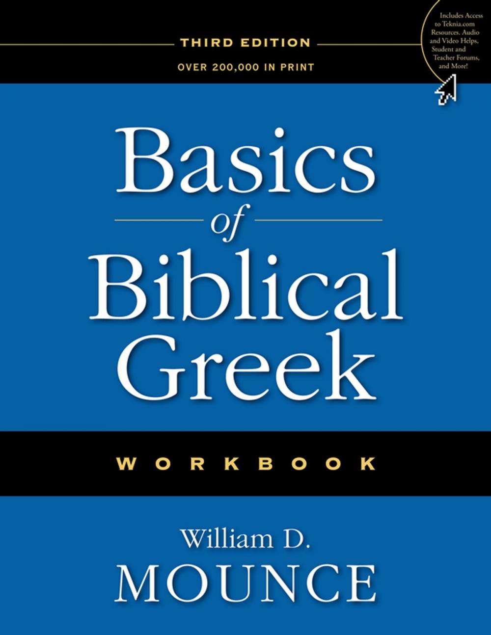 Big bigCover of Basics of Biblical Greek Workbook