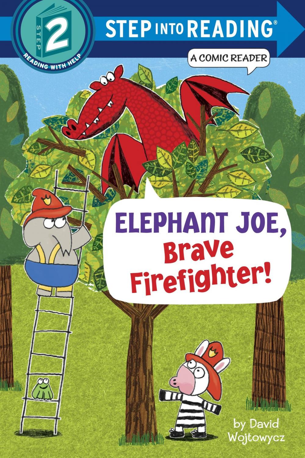 Big bigCover of Elephant Joe, Brave Firefighter! (Step into Reading Comic Reader)