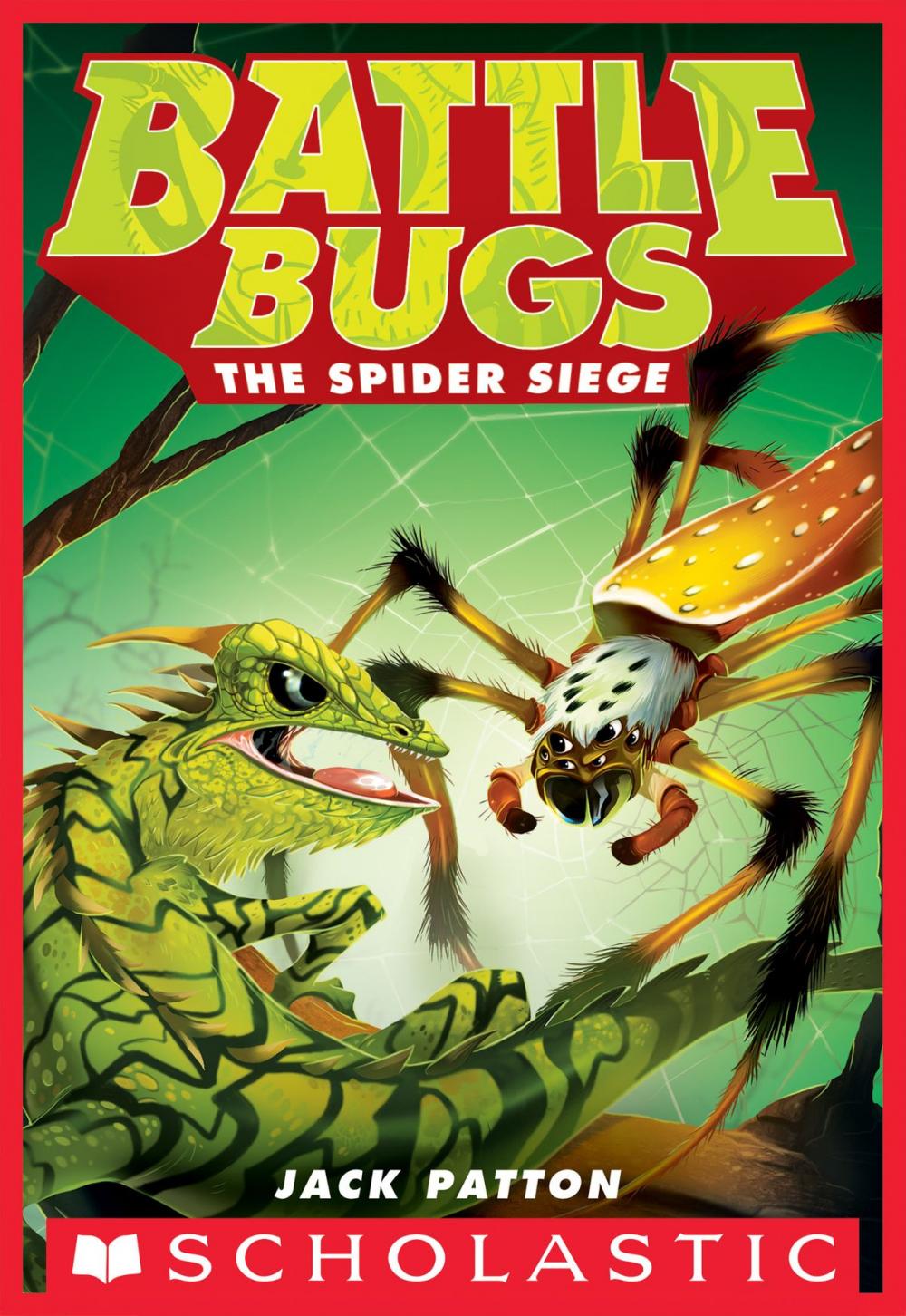 Big bigCover of The Spider Siege (Battle Bugs #2)