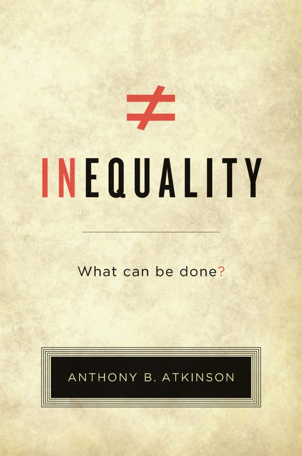 Big bigCover of Inequality