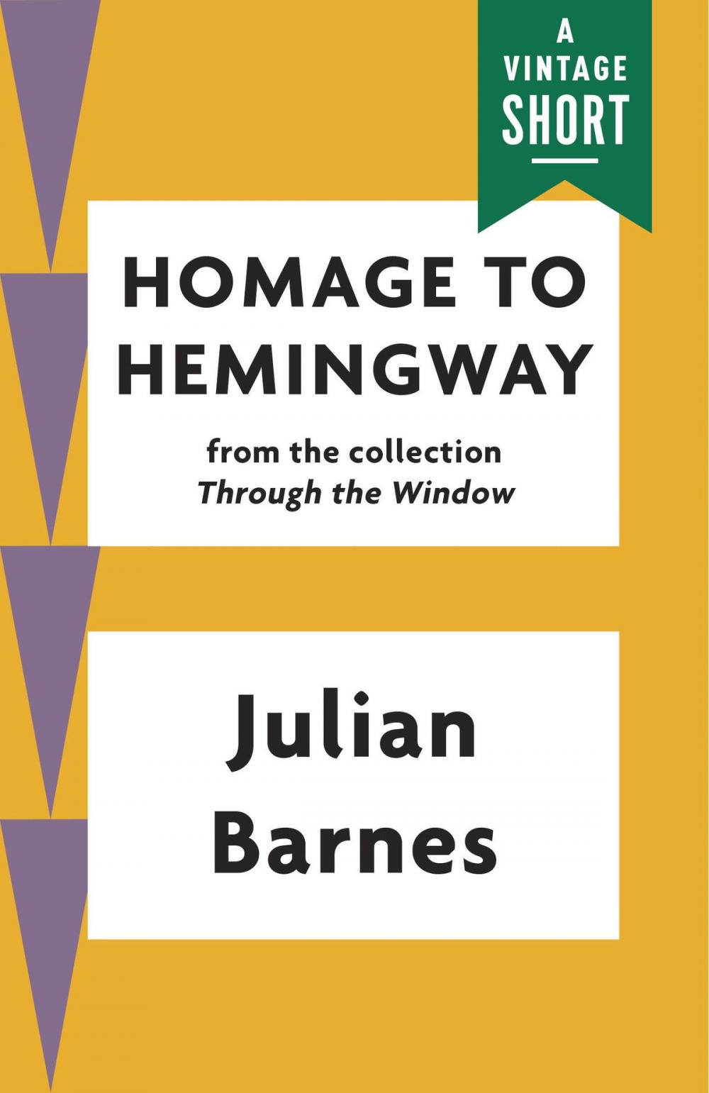 Big bigCover of Homage to Hemingway