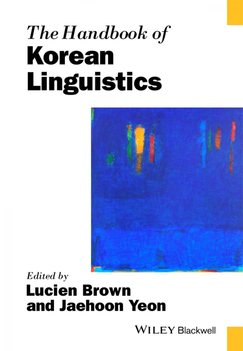 Big bigCover of The Handbook of Korean Linguistics