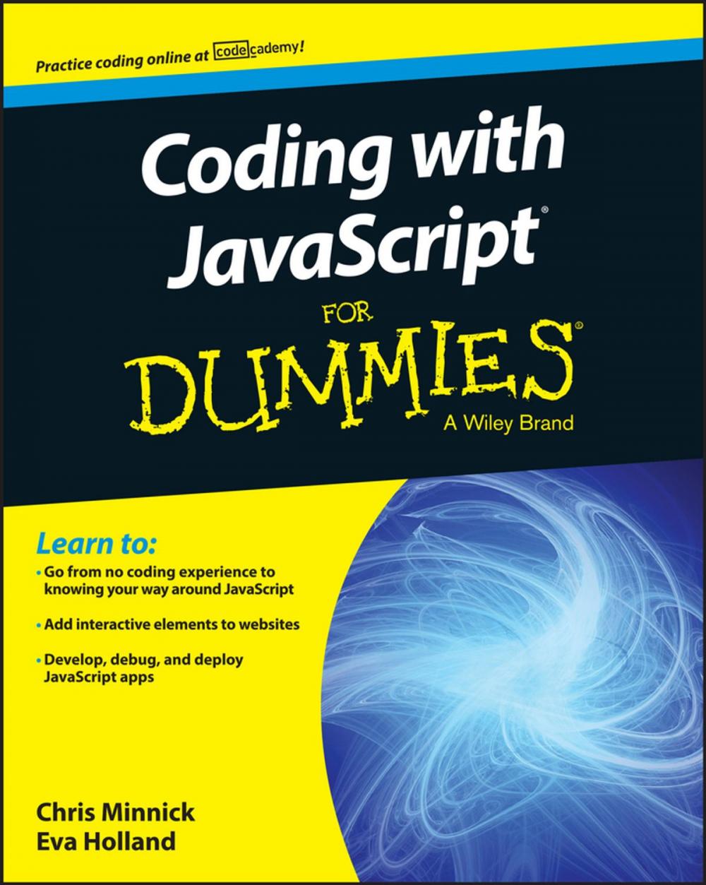 Big bigCover of Coding with JavaScript For Dummies