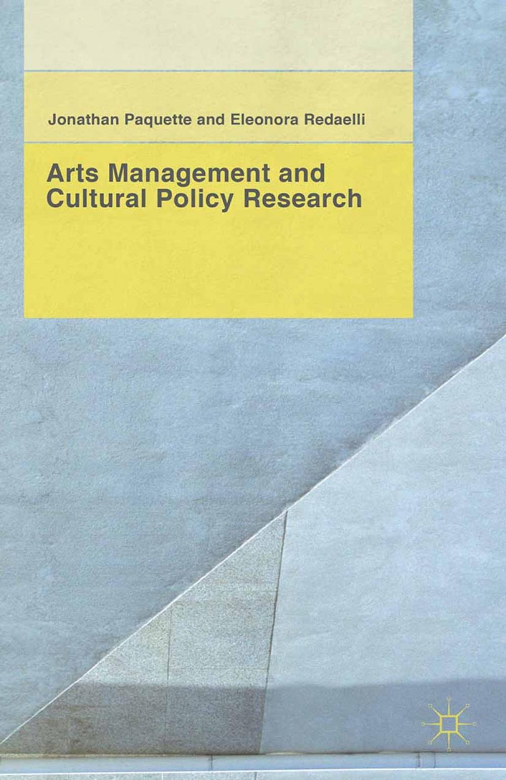 Big bigCover of Arts Management and Cultural Policy Research