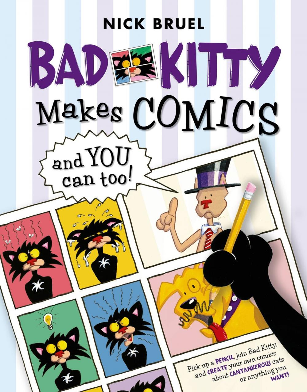 Big bigCover of Bad Kitty Makes Comics . . . and You Can Too!