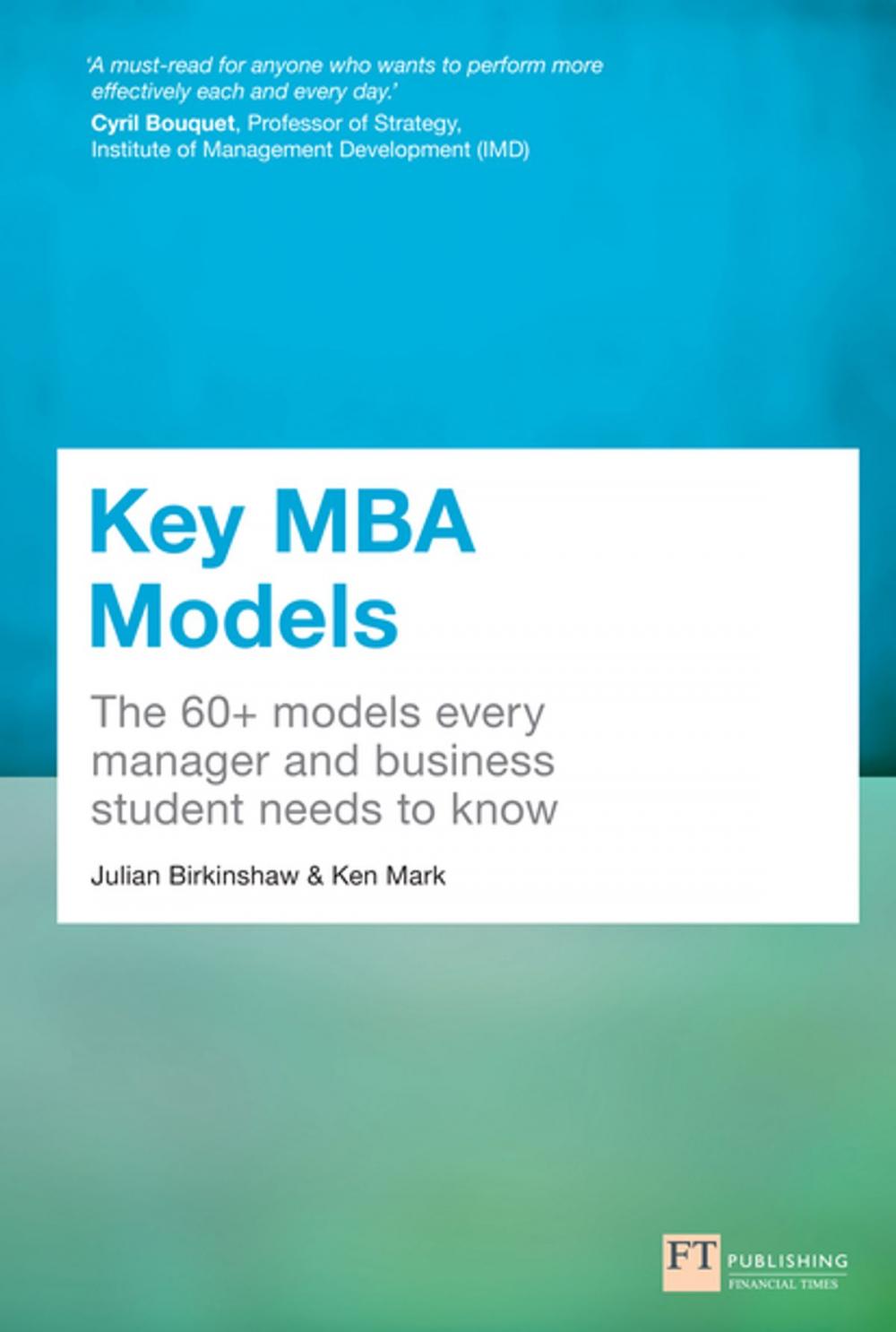 Big bigCover of Key MBA Models