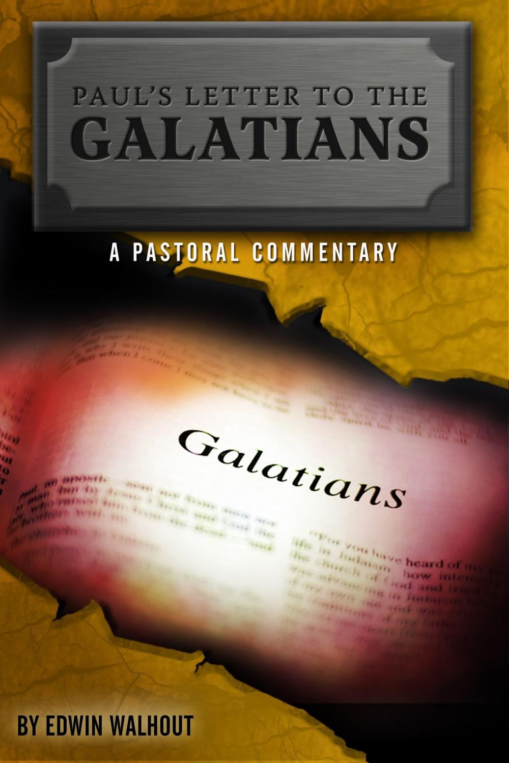 Big bigCover of Paul's Letter to the Galatians