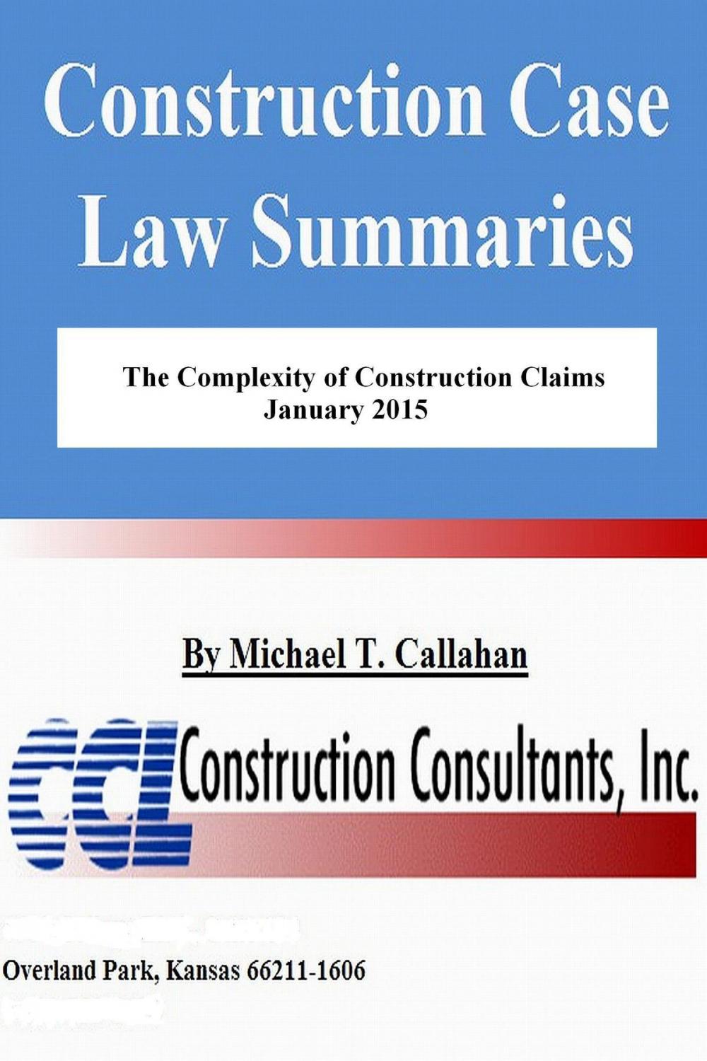 Big bigCover of The Complexity of Construction Claims