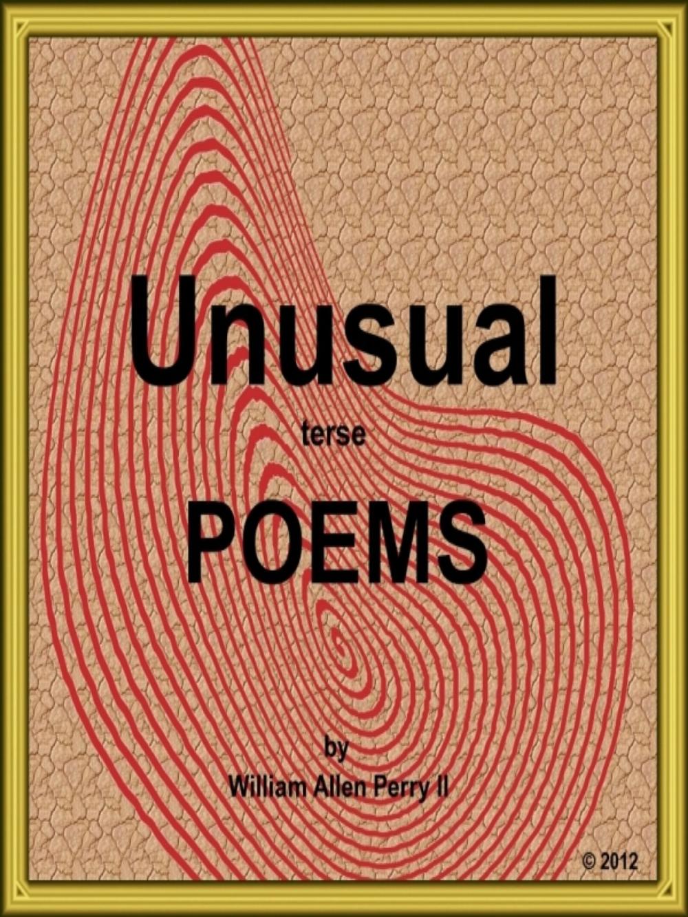 Big bigCover of Unusual Terse Poems